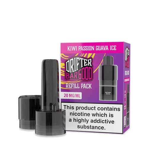 Drifter Bar 6000 Replacement Prefilled Pod - Kiwi Passion Fruit Guava Ice