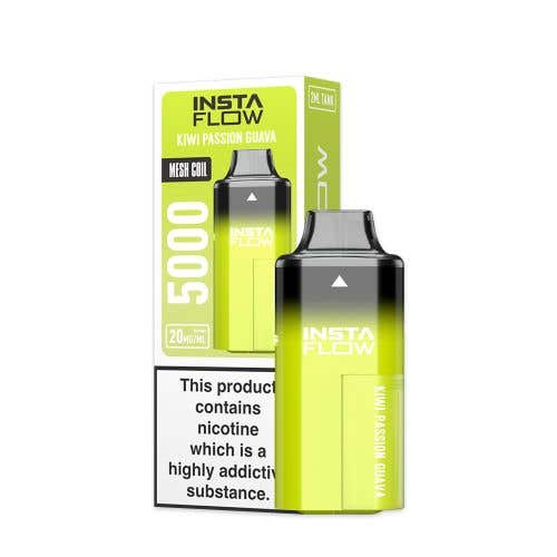 Instafill Instaflow 5000 Refillable Disposable Pod Kit - Kiwi Passion Guava