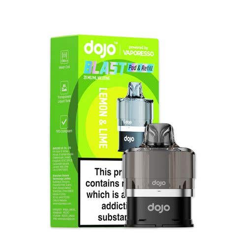 Vaporesso Dojo Blast 6000 Prefilled Vape Pods - Lemon & Lime