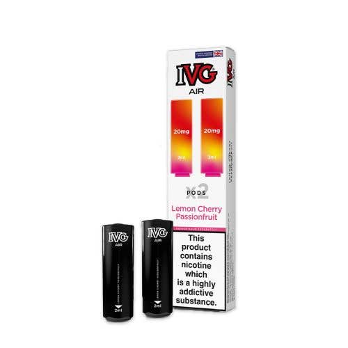 IVG Air Replacement Prefilled Pods - Lemon Cherry Passion Fruit