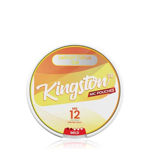 Kingston Nicotine Pouches - 8mg Mild - Lemon Citrus Ice