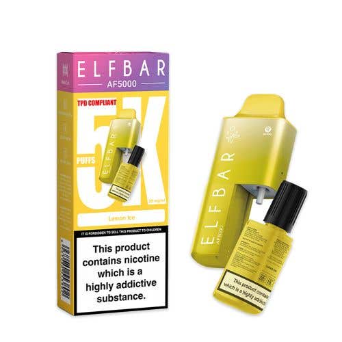 Elf Bar AF5000 Disposable Kit - 20mg - Lemon Ice