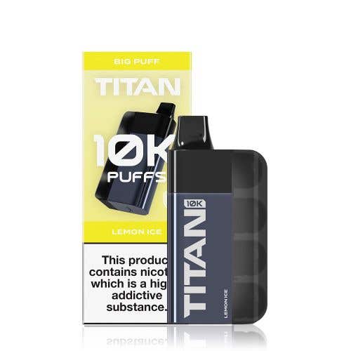 Titan 10K Rechargeable Disposable Kit - Lemon Ice