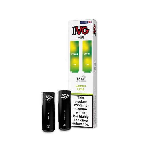 IVG Air Replacement Prefilled Pods - Lemon Lime
