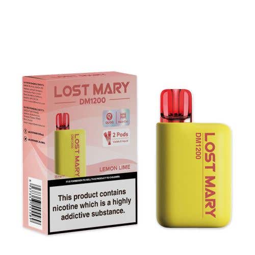 Lost Mary DM1200 Disposable Kit - 20mg - Lemon Lime