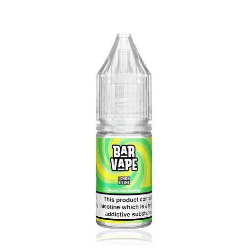 Bar Vape Lemon & Lime Nic Salt E-Liquid - 10mg