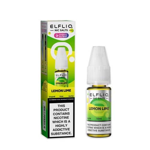 Elf Bar ElfLiq Lemon Lime Nic Salt E-Liquid - 5mg