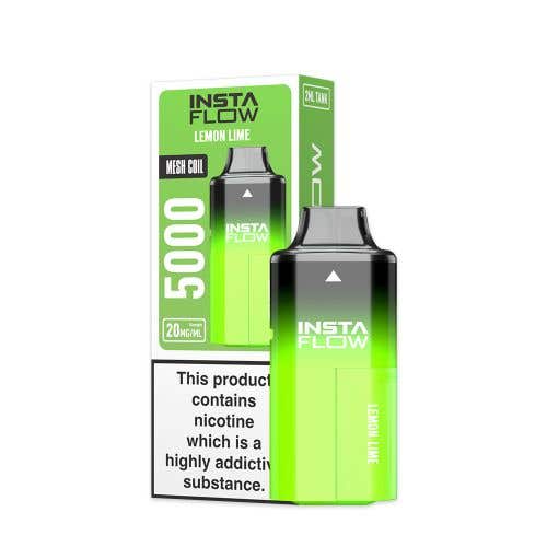 Instafill Instaflow 5000 Refillable Disposable Pod Kit - Lemon Lime