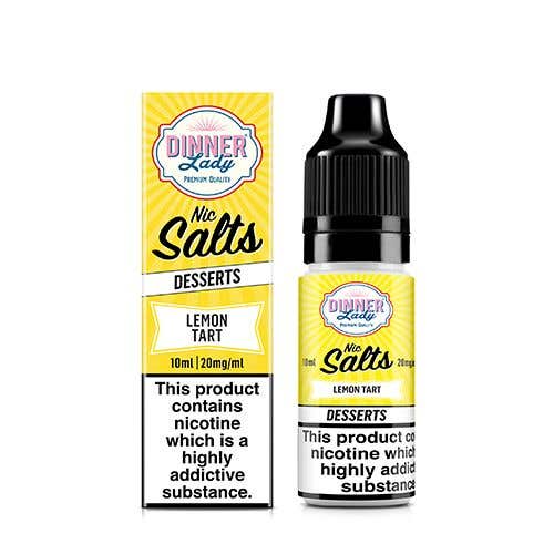 Dinner Lady Lemon Tart Nic Salt Vape Juice
