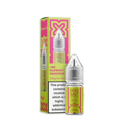 Pod Salt Nexus Lime Raspberry Grapefruit Nic Salt E-Liquids