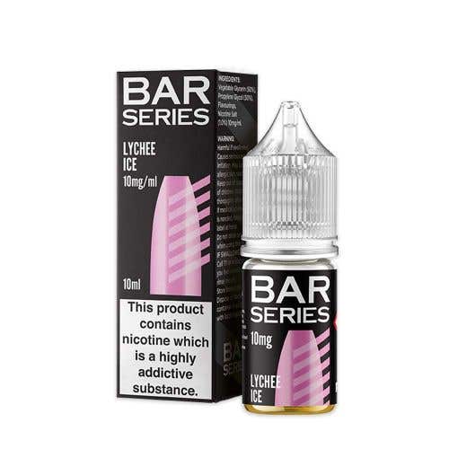 Bar Series Lychee Ice Nic Salt E-Liquid - 10mg