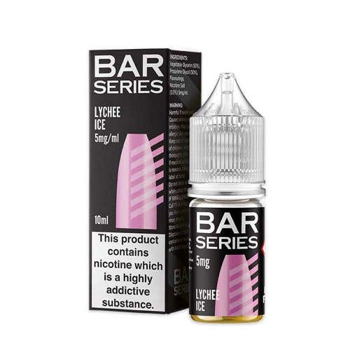 Bar Series Lychee Ice Nic Salt E-Liquid - 5mg