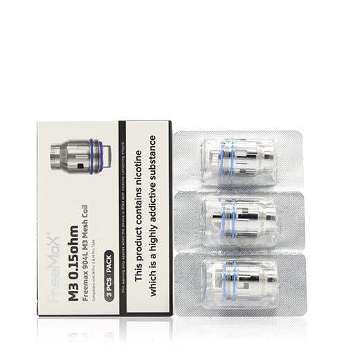 FreeMax 904L M Mesh Replacement Coils - M3 0.15 ohm