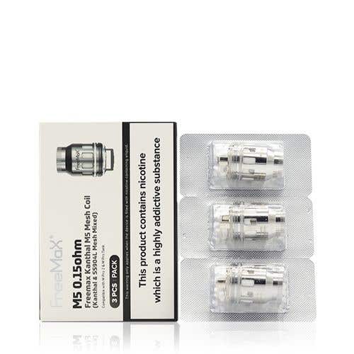 FreeMax 904L M Mesh Replacement Coils - M5 0.15 ohm