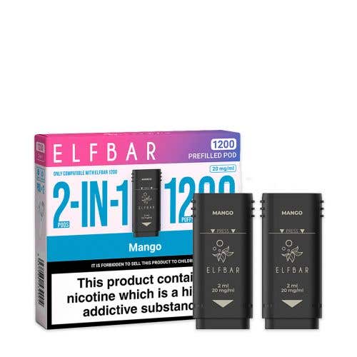 Elf Bar 1200 Prefilled Pods - Mango