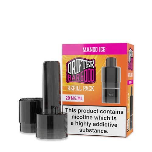 Drifter Bar 6000 Replacement Prefilled Pod - Mango Ice