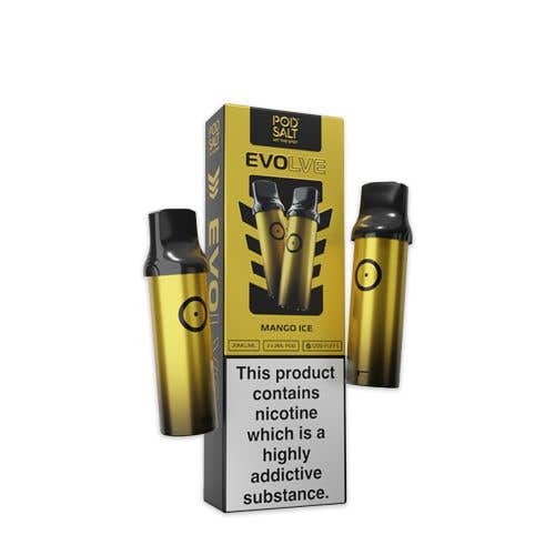 Pod Salt Evolve Prefilled E-Liquid Pods - Mango Ice