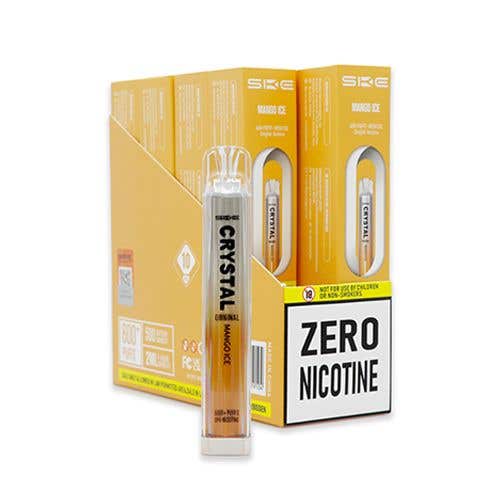 SKE Crystal Bar Disposable Kit 10 x Multipack 0% - Mango Ice