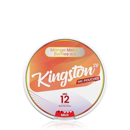 Kingston Nicotine Pouches - 8mg Mild - Mango Melon Berries Ice