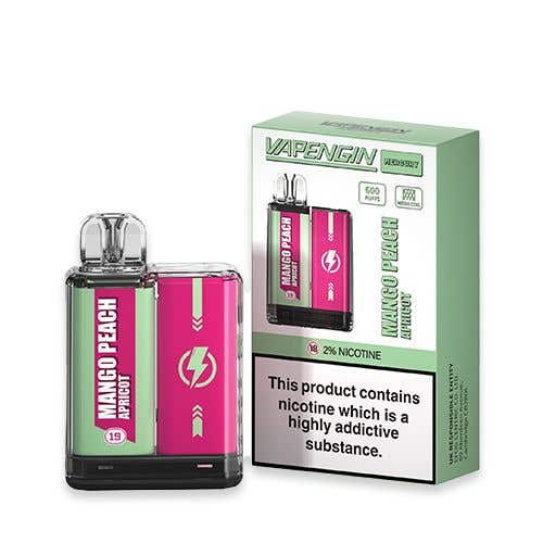 Vapengin Mercury Disposable Vape Kit - Mango Peach Apricot