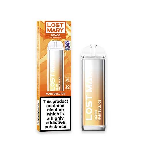 Lost Mary QM600 Disposable Vape Kit - Marybull Ice