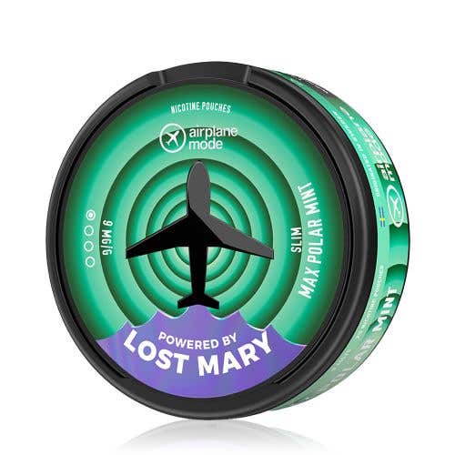 Lost Mary Airplane Mode 9mg Nicotine Pouches - Polar Mint