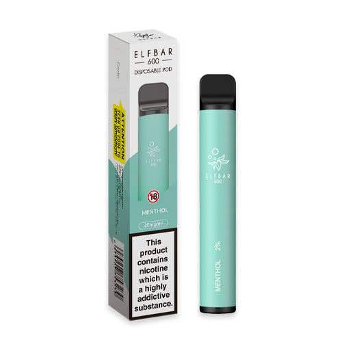 Elf Bar 600 Disposable Vape Kit - Menthol 20 mg