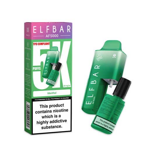 Elf Bar AF5000 Disposable Kit - 20mg - Menthol