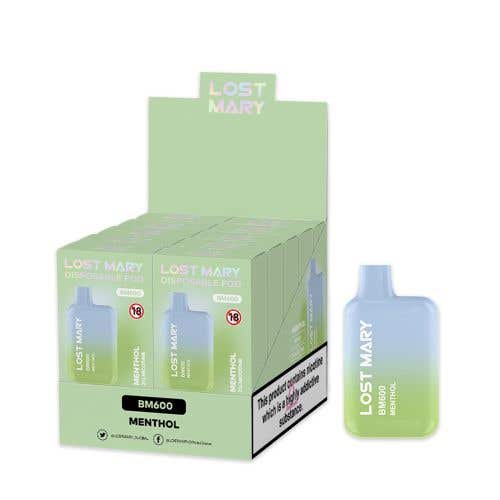 Lost Mary BM600 2% 10 Pack Disposable - Menthol