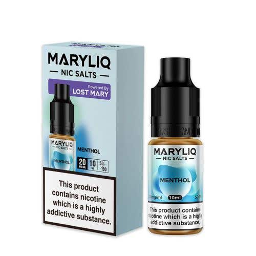 Lost Mary MaryLiq Menthol Nic Salt E-Liquid