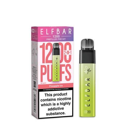 Elf Bar 1200 Prefilled Pod Kit - Pineapple Ice