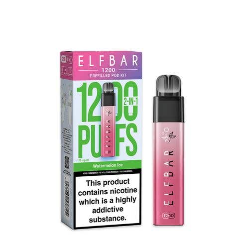 Elf Bar 1200 Prefilled Pod Kit - Watermelon Ice