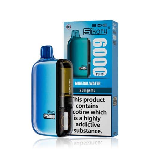 SKE Sikary S6000 Disposable Vape Kit - Mineral Water