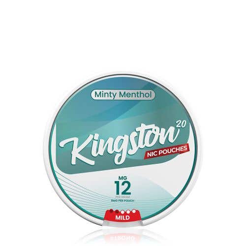 Kingston Nicotine Pouches - 8mg Mild - Minty Menthol