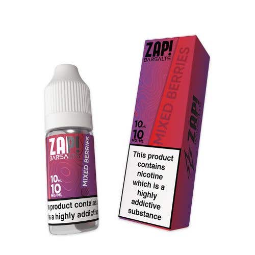 Zap! Bar Salts Mixed Berries Nic Salt E-Liquid