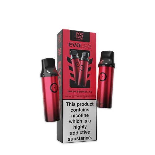 Pod Salt Evolve Prefilled E-Liquid Pods - Mixed Berries Ice
