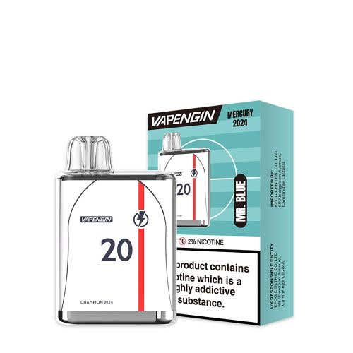 Vapengin Mercury 2024 Special Edition Disposable Vape Kit - Mr. Blue