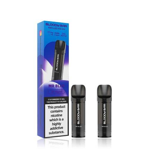 Bloody Mary Bloody Bar Prefilled Vape Pods - Mr. Blue