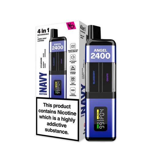 Vapes Bars Angel 2400 Prefilled Pod Kit - Navy Edition