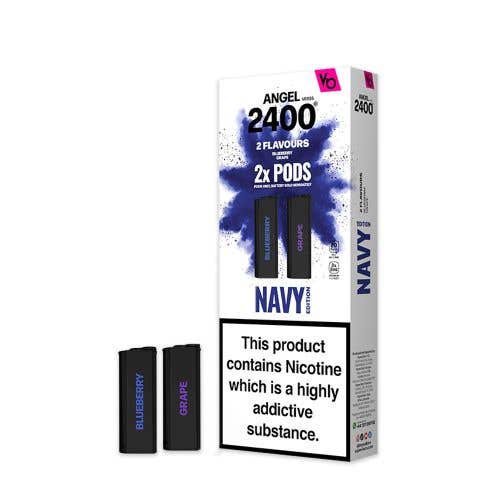 Vapes Bar Angel 2400 Prefilled Pods - Navy Edition