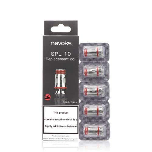 Nevoks SPL-10 Replacement Coils - 0.6ohm Mesh