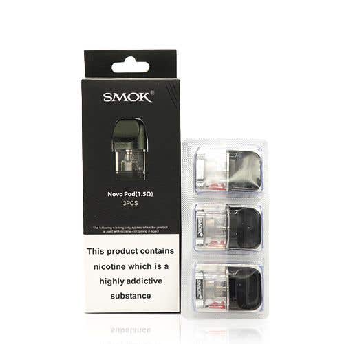 SMOK Novo Replacement Pods - 1.5ohm Regular