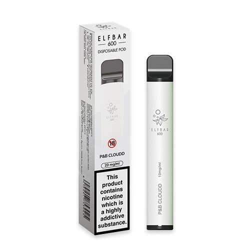 Elf Bar 600 Disposable Kit - Cotton Candy Ice - P&B Cloudd