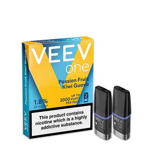 VEEV One Prefilled Vape Pods Passion Fruit Kiwi Guava 20mg