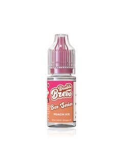 Ohm Brew Double Brew Bar Series Peach Ice Nic Salt E-Liquid