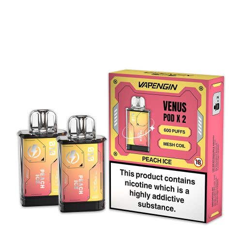 Vapengin Venus Prefilled Vape Pods - Peach Ice