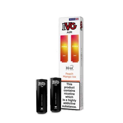 IVG Air Replacement Prefilled Pods - Peach Mango Ice