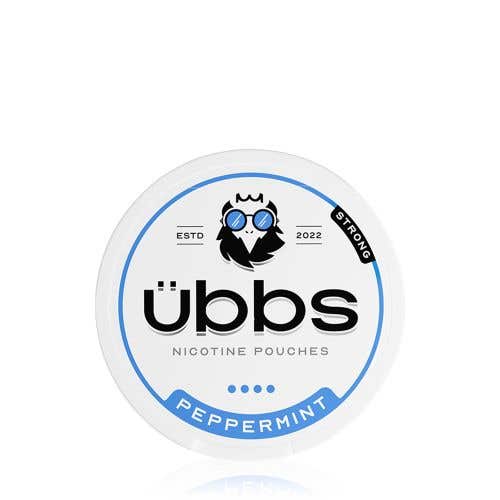 UBBS Nicotine Pouches - 11mg X Strong - Peppermint
