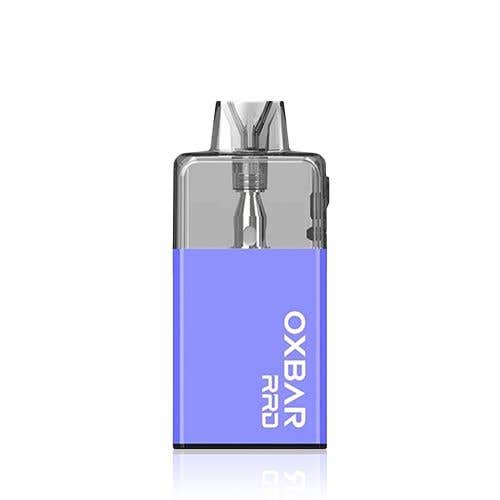 Oxva Oxbar RRD Refillable Rechargable Disposable Vape Kit - Peri Blue