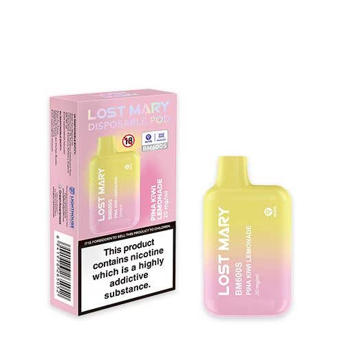 Lost Mary BM600S Disposable Vape Kit - Pina Kiwi Lemonade